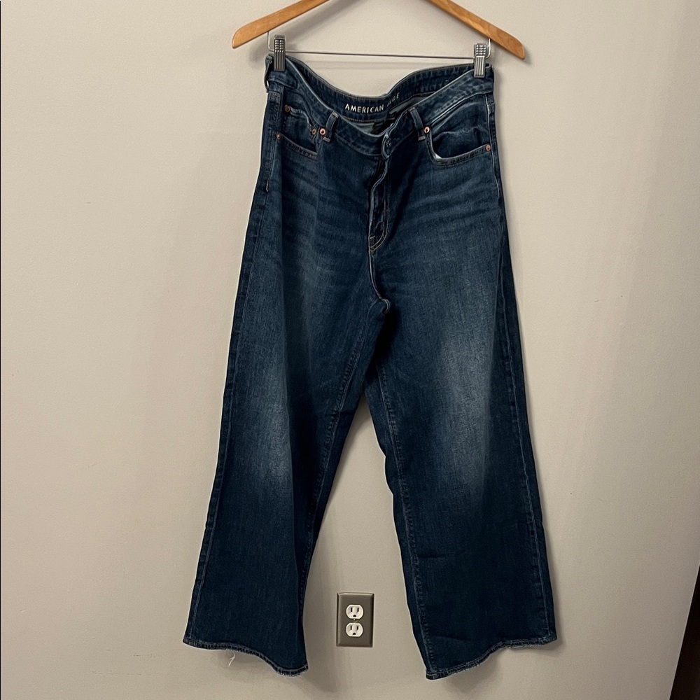 American Eagle Outfitters Dark Blue Denim Jeans